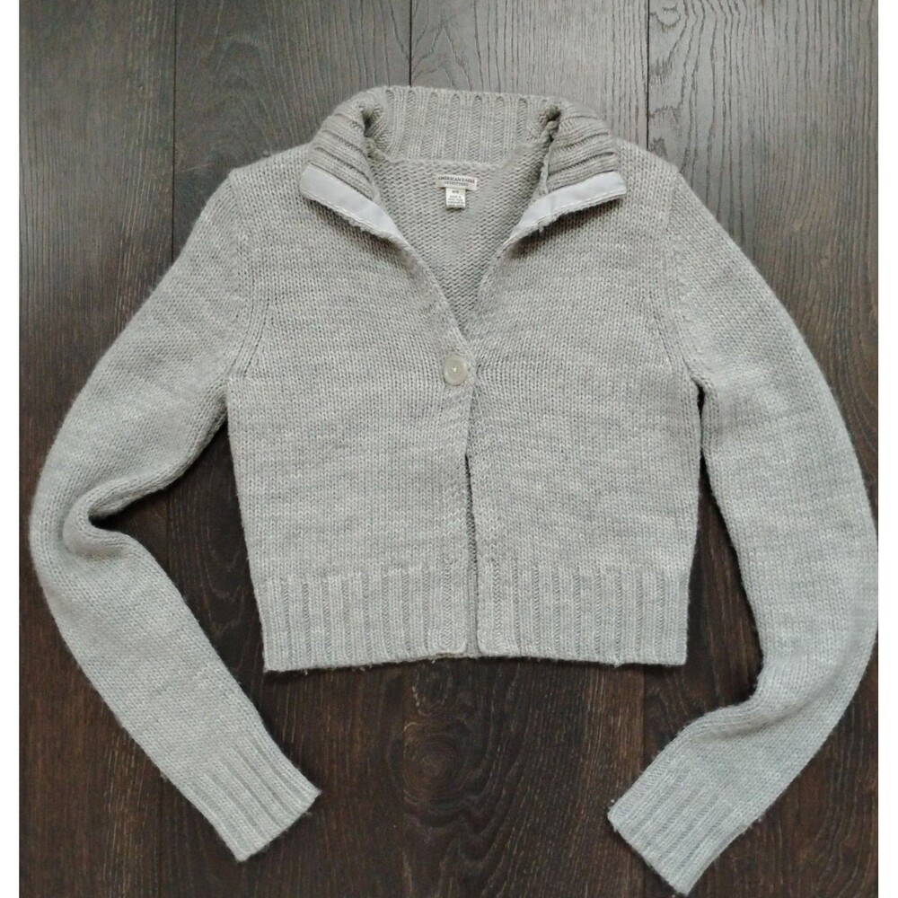 Vintage y2k American Eagle Cardigan Sweater Women's Size Medium Knit